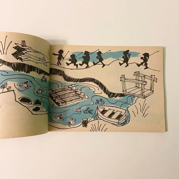 Vintage 1968 Six Foolish Fisherman Scholastic Book by Benjamin Elkin - Picture 9 of 13